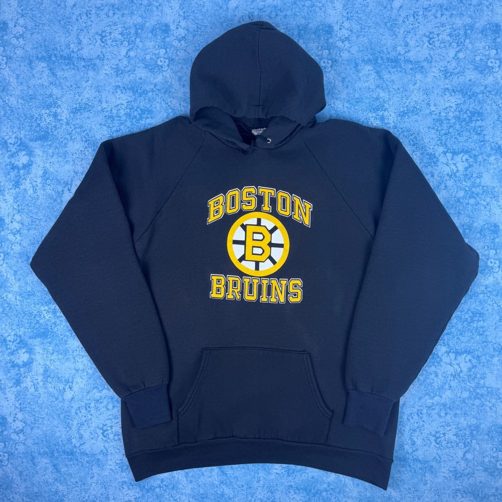 Boston Bruins NHL Hoodie Mens XL Black Pullover Sweatshirt